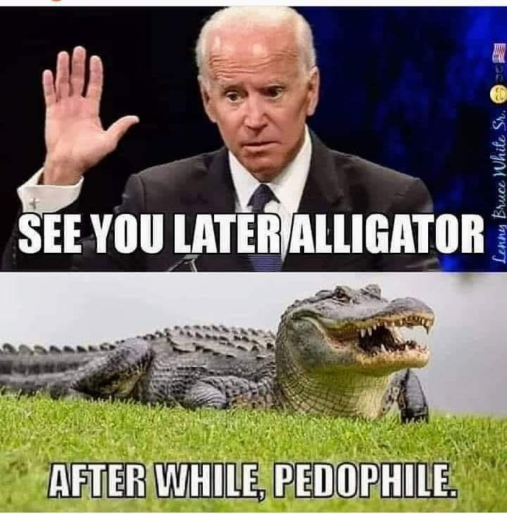 see you later alligator see you - Lenny Bruce White St. See You Lateralligator After While, Pedophile.