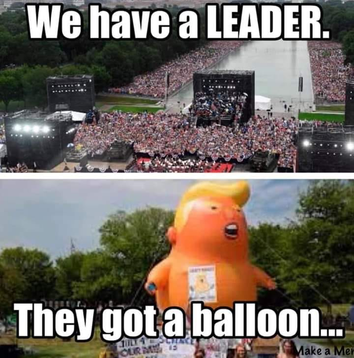 grass - We have a Leader. They got a balloon... Make a Mer