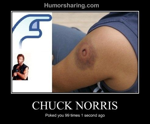 Be careful of Chuck Norris poke ;D