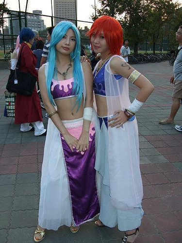 Sexy Girls in Amazing Anime Expo Comstumes