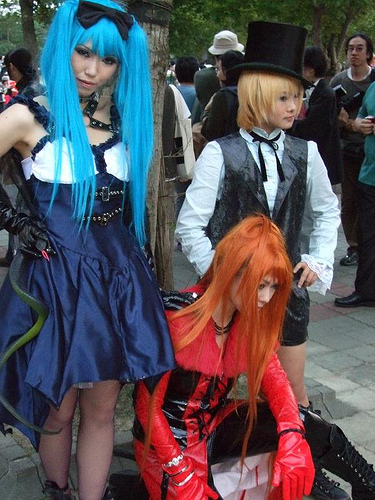 Sexy Girls in Amazing Anime Expo Comstumes