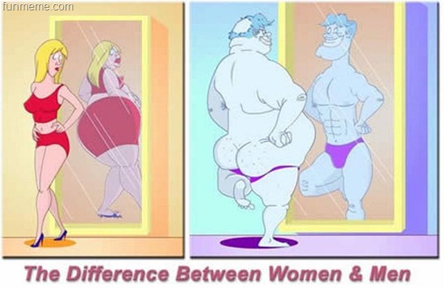 Just the little differences between men and women.