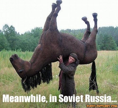 Meanwhile in Russia.