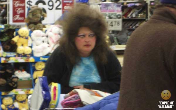The weird and funny people of walmart