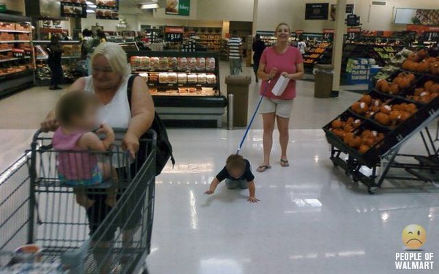 The weird and funny people of walmart