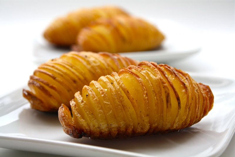 Made some one day, pretty tasty, called hasselback potatos.