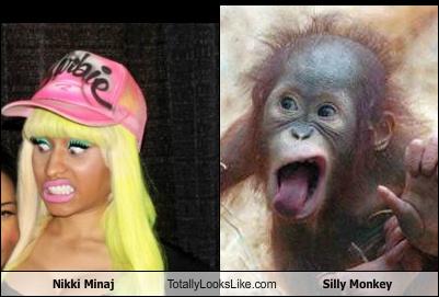 nicki minaj look a like - Nikki Minaj Totally Looks .com Silly Monkey