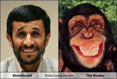 neanderthal ahmadinejad - Ahmadinejad Totally Looks.com This Monkey