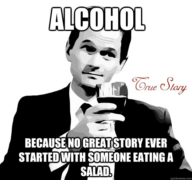 The Lighter side of Alcoholism