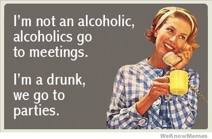 The Lighter side of Alcoholism