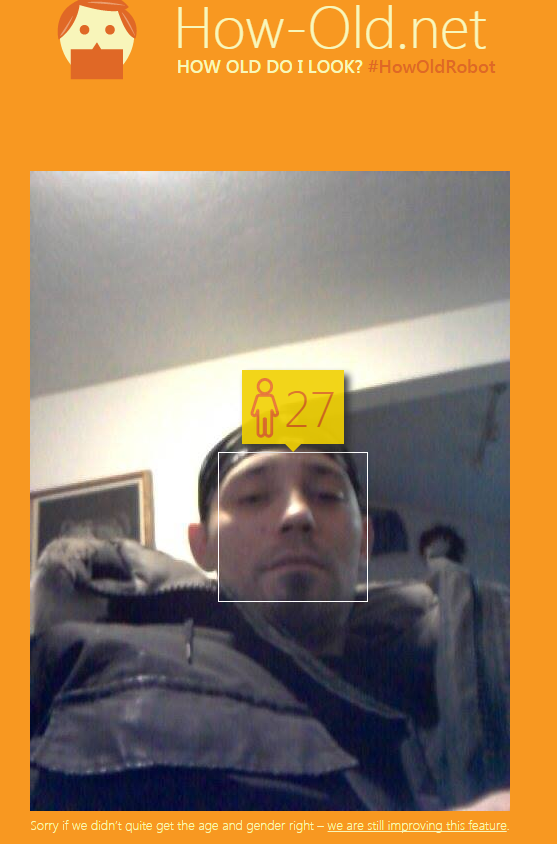 Actual Age:I'm 27