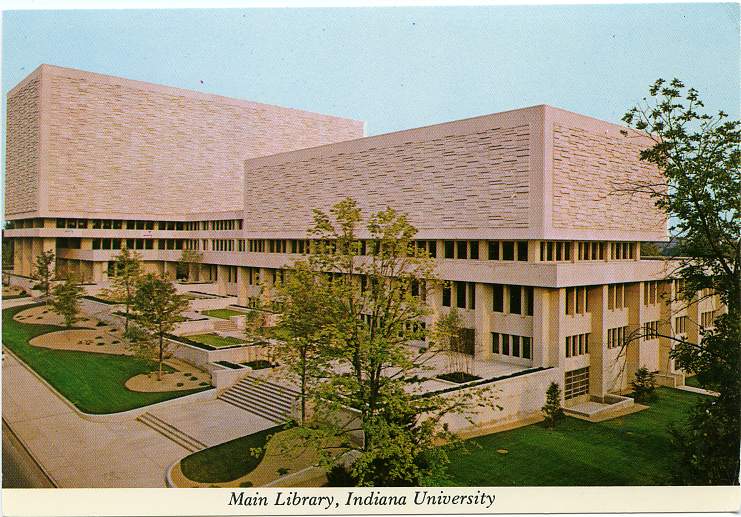 The Main Library at Indiana University sinks over an inch every year because when it was built, engineers failed to take into account the weight of all the books that would occupy the building.