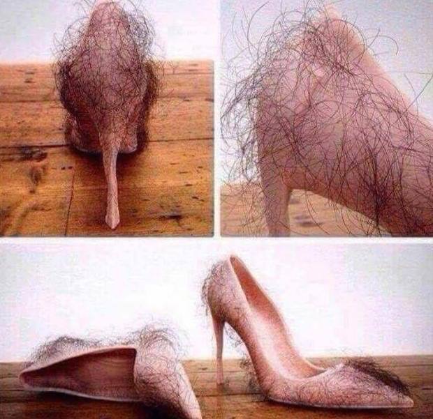 If my balls were a pair of heels