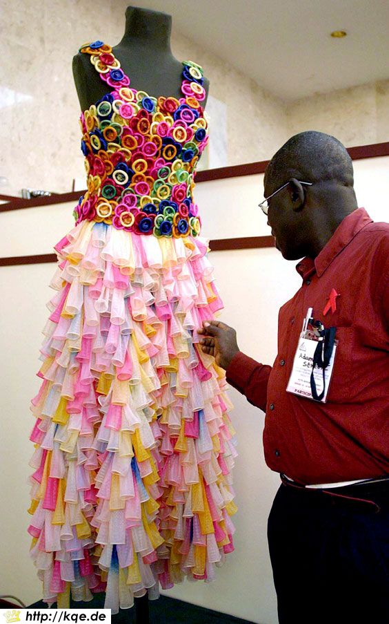 condoms dress - Jo Boro Eco Ooo Ouco