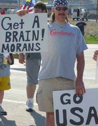 get a brain moran - Get A Brain! Cardinal Morans Go Usa