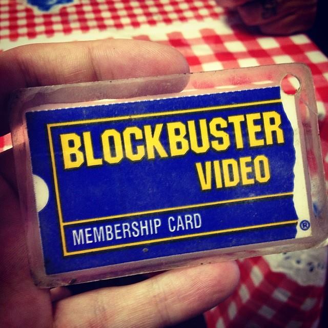 blockbuster llc - Blockbuster Video Membership Card