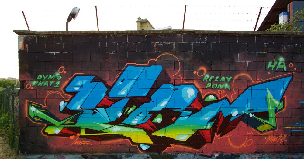 graffiti - Dyms Phatz Relay Pon