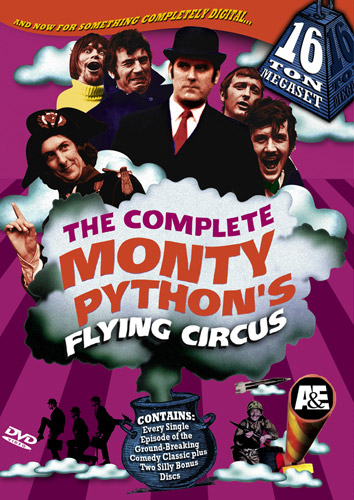 monty python's flying circus - Wwd Now For Soweting Completeli Dio Tone Megaset The Complete Monty Python'S Flying Circus Contains Every Single Episode of the GroundBreaking Comedy Classic plus The Silly Bonus Discs