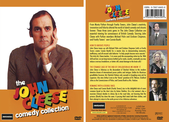 irritate people (1968) - the Isbn 076978495X 11520311429, comedy collection From Monty Python through Fowlty Towers, John Cleese's creativity Innovation and hilarity altered the world of sketch comedy and sitcom forever. These three comic gems in The John