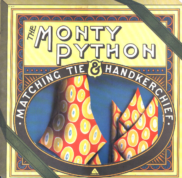 monty python matching tie and handkerchief - Emonty Upython C Tie & Handy . Matc Chief Kutu Arista