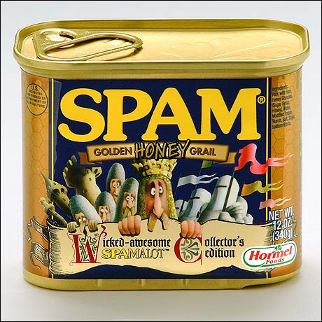 spamalot happy birthday - Spam Golden Honey Grail Inetv. 12.02 3408 Vickedawesome P Way Spamaiot ollector's edition Hormel