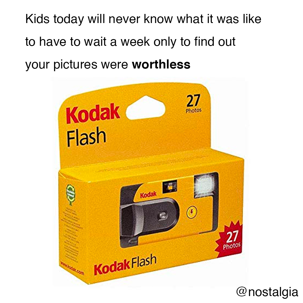 electronics accessory - Kids today will never know what it was to have to wait a week only to find out your pictures were worthless 27 Photos Kodak Flashak Flash Kodak 27 Photos Kodak Flash