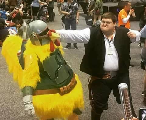 peter griffin han solo cosplay