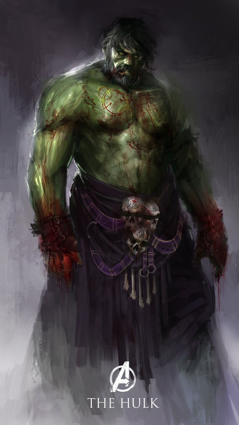 fantasy hulk - The Hulk