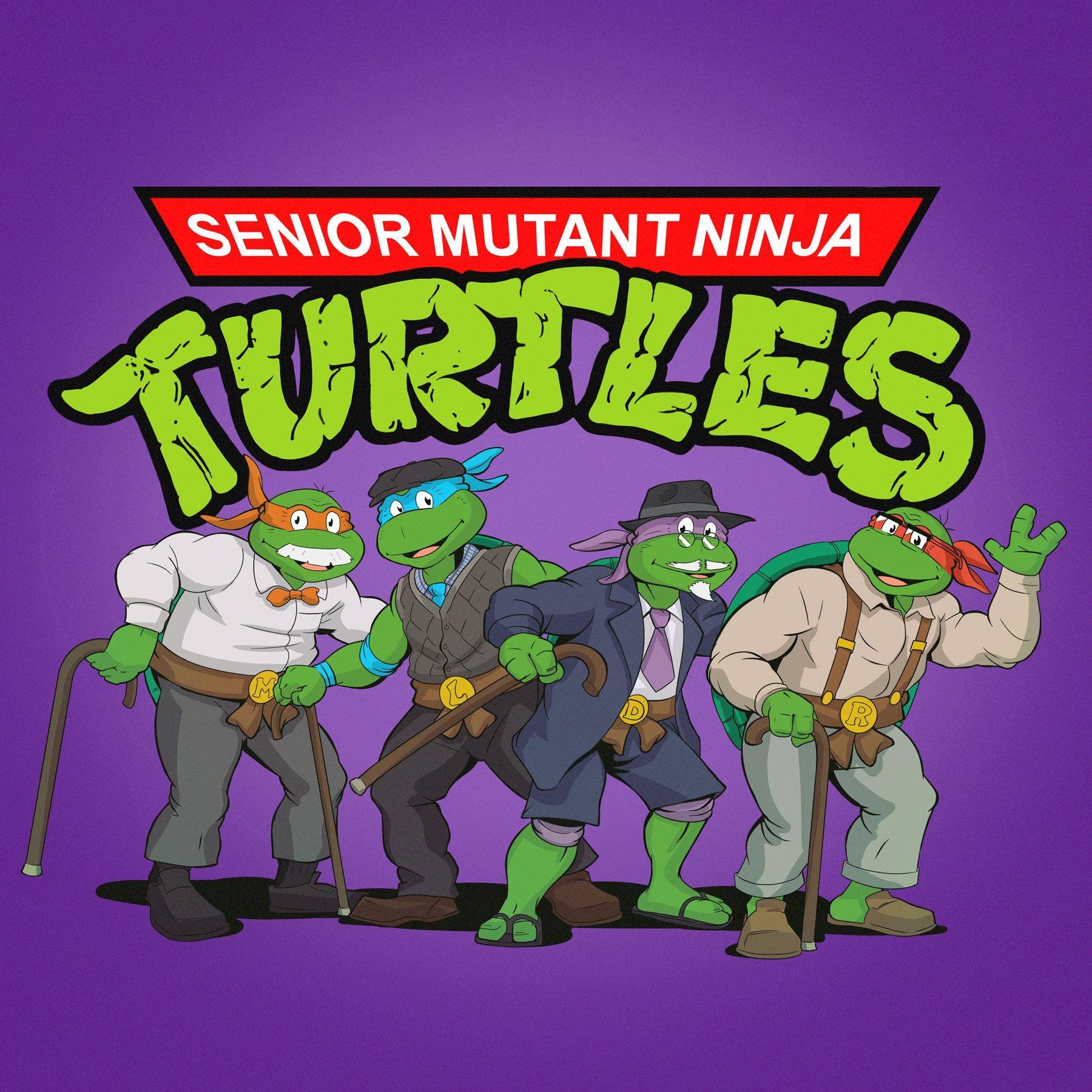 teenage mutant ninja turtles - Senior Mutant Ninja Turules