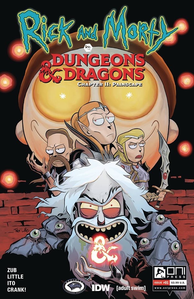 rick and morty vs dungeons and dragons - Pick and More Dungeons Codragons Chapter Ii Painscape They Little Zub Little Ito Crank! Press Issue $3.99 U.S. Idw adult swim