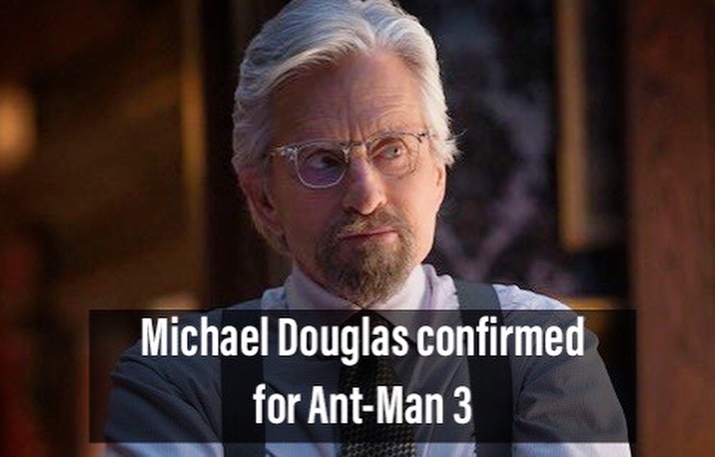 Michael Douglas confirmed for AntMan 3