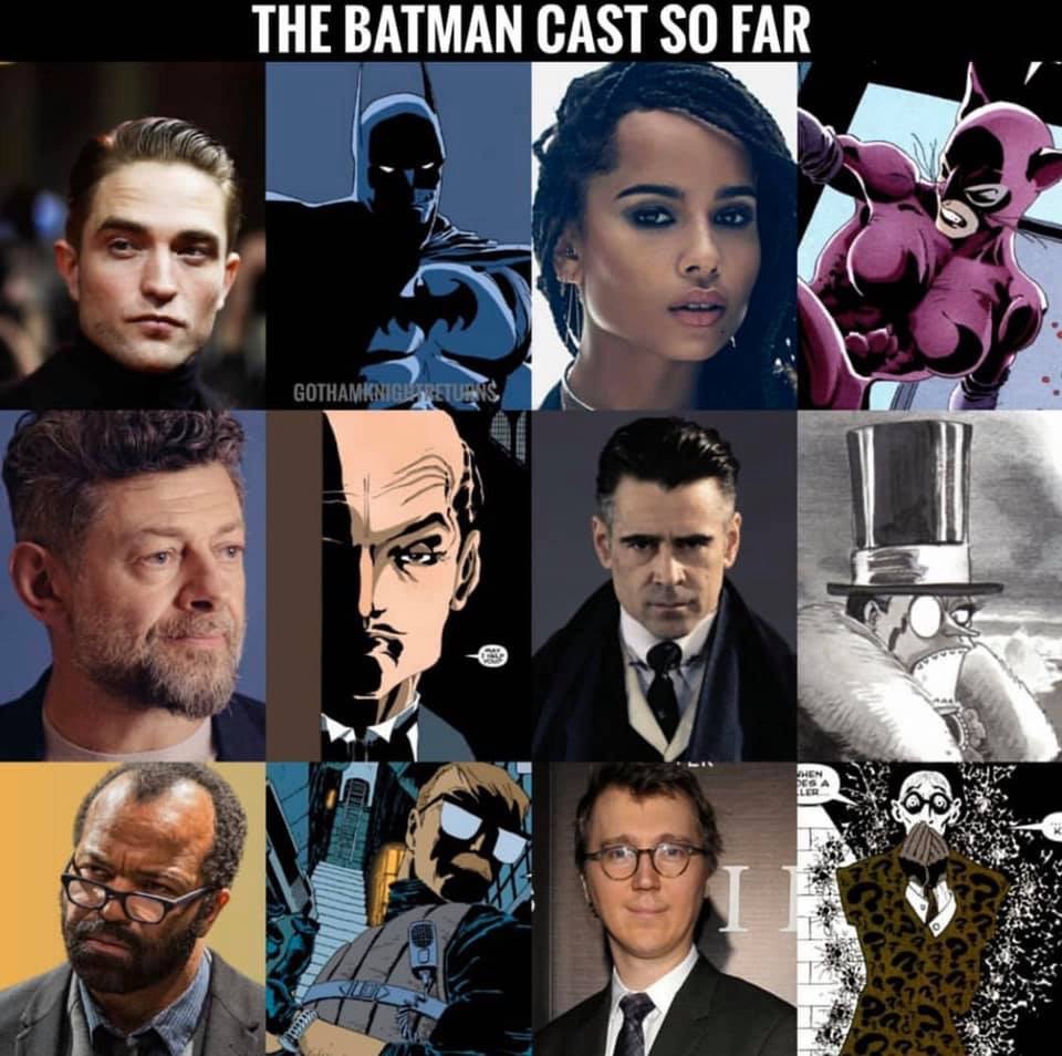 batman: das lange halloween - The Batman Cast So Far Gothamigni Clareturns