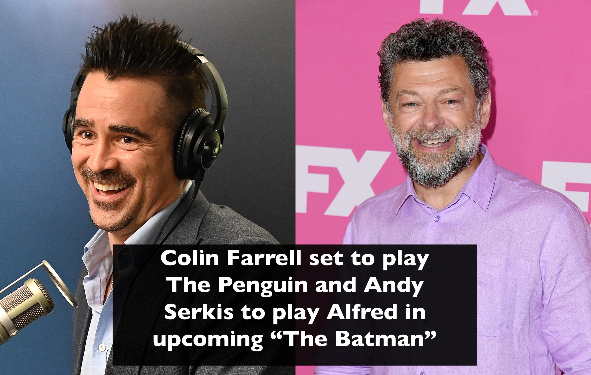 open to buy - Colin Farrell set to play The Penguin and Andy Serkis to play Alfred in upcoming The Batman
