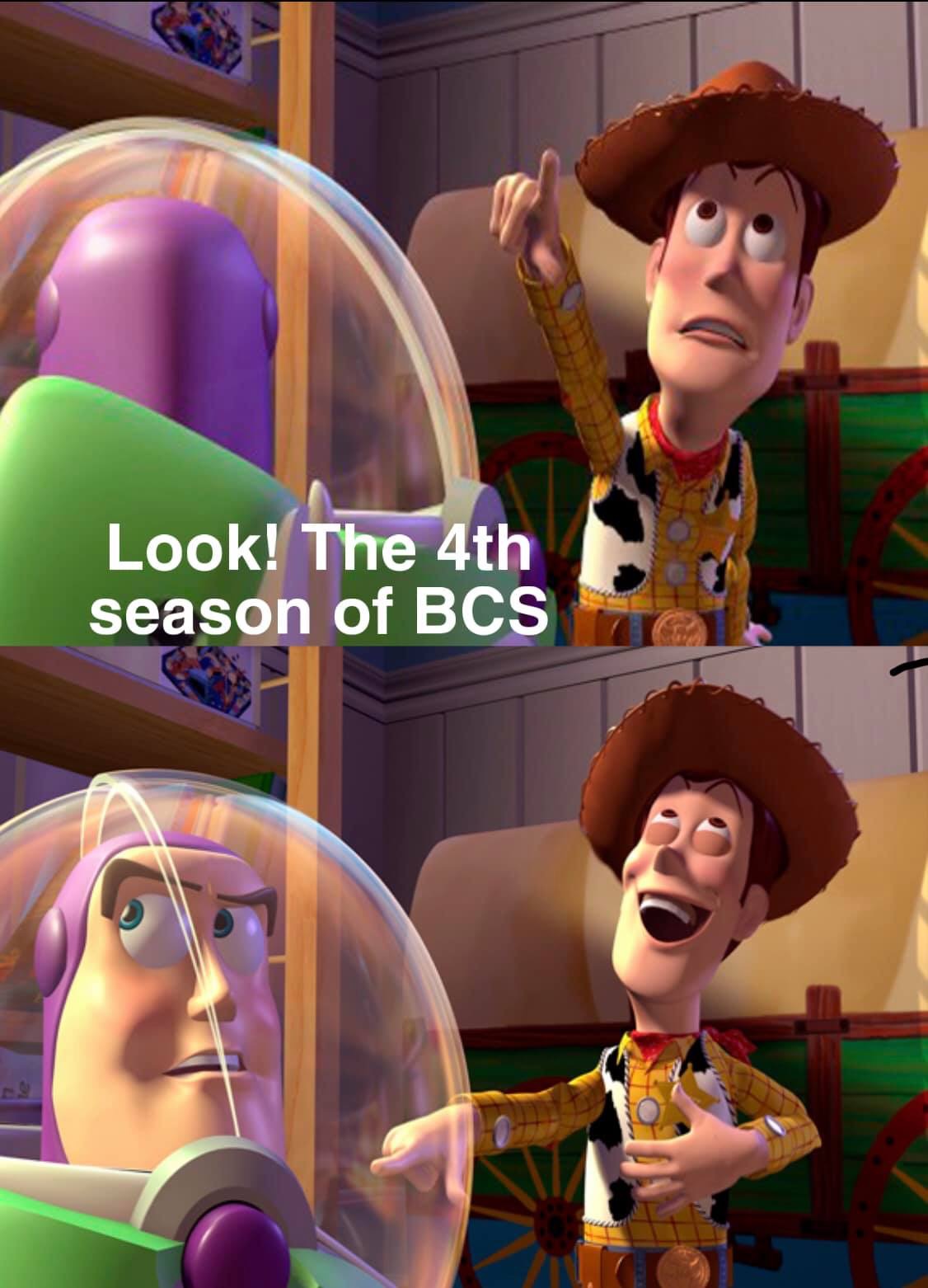 buzz look an alien - Look! The 4th season of Bcs