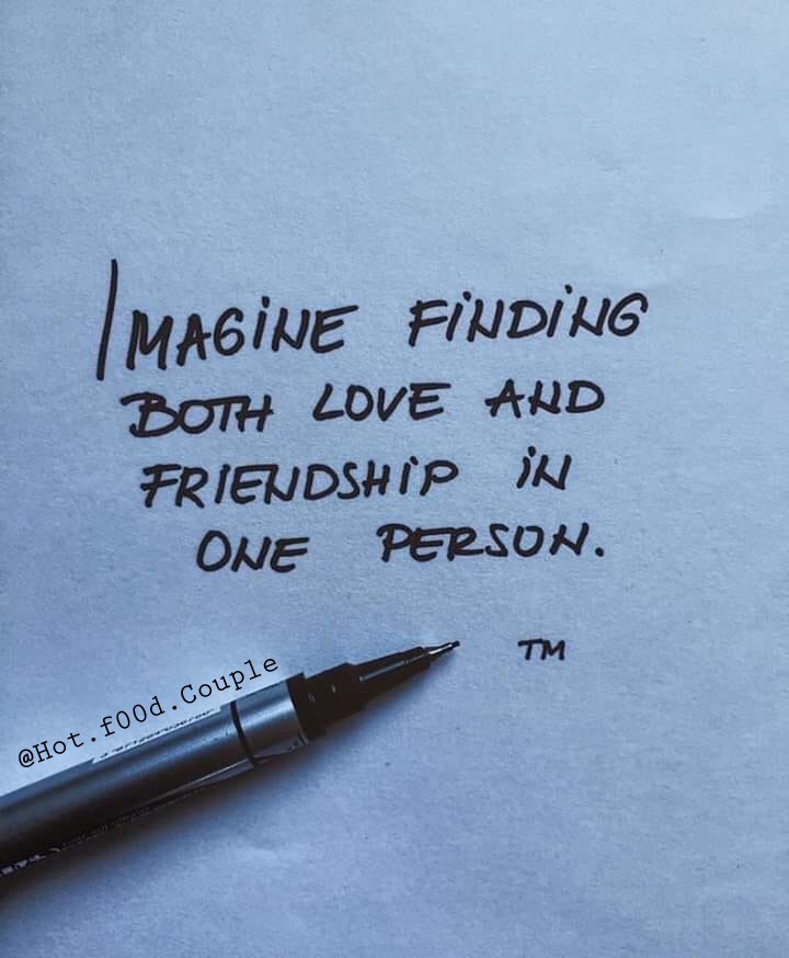 handwriting - Imagine Fhdi Hg Both Love Ahd Friendship iH One Person. Tm .food. Couple