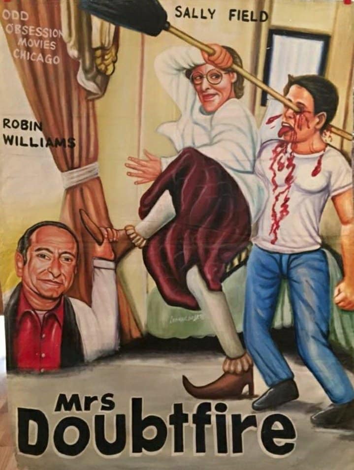 ghanaian movie posters - Odd Sally Field Obsession Movies Chicago Robin Williams Mrs Doubtfire