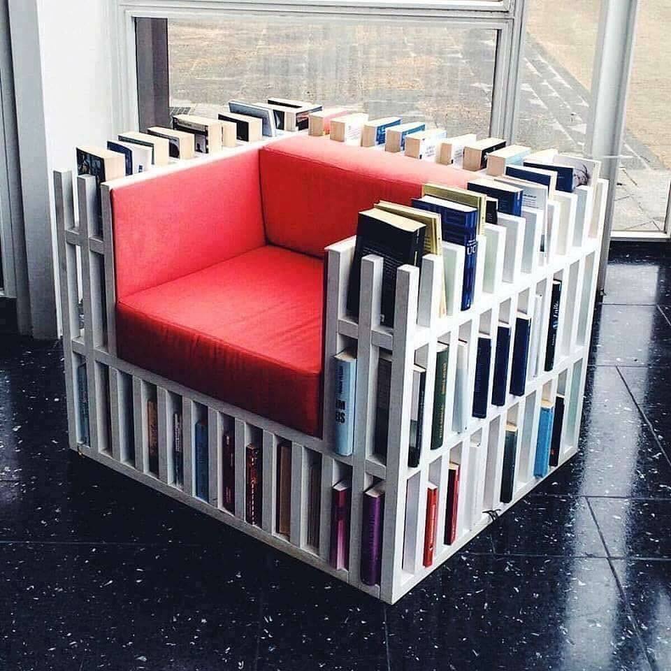 perfect chair for book lovers