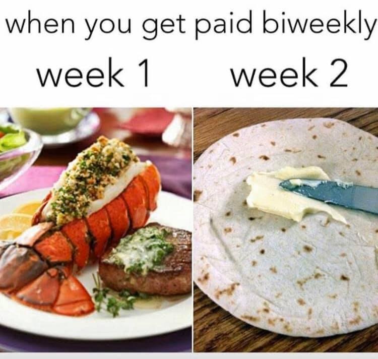 you get paid biweekly - when you get paid biweekly week 1 Week 2