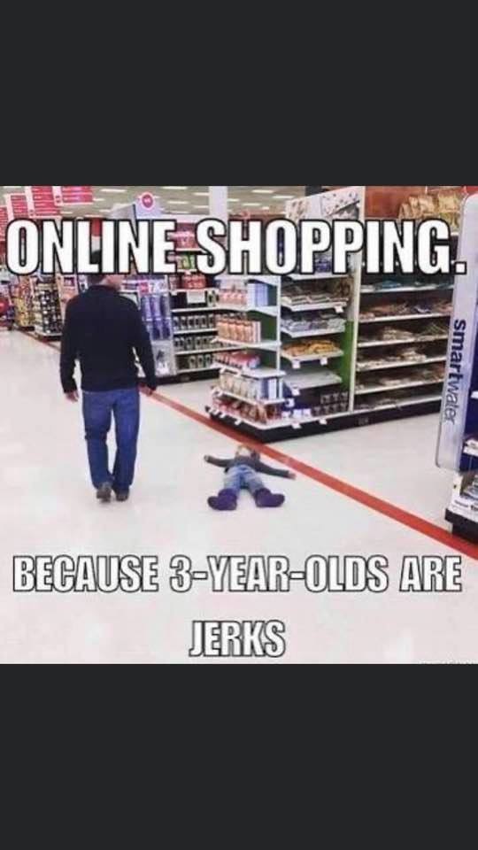 online shopping because 3 year olds are jerks meme - Online Shopping smartwater Because 3YearOlds Are Jerks