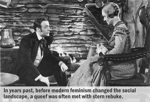all this and heaven too 1940 - In years past, before modern feminism changed the social landscape, a queef was often met with stern rebuke.