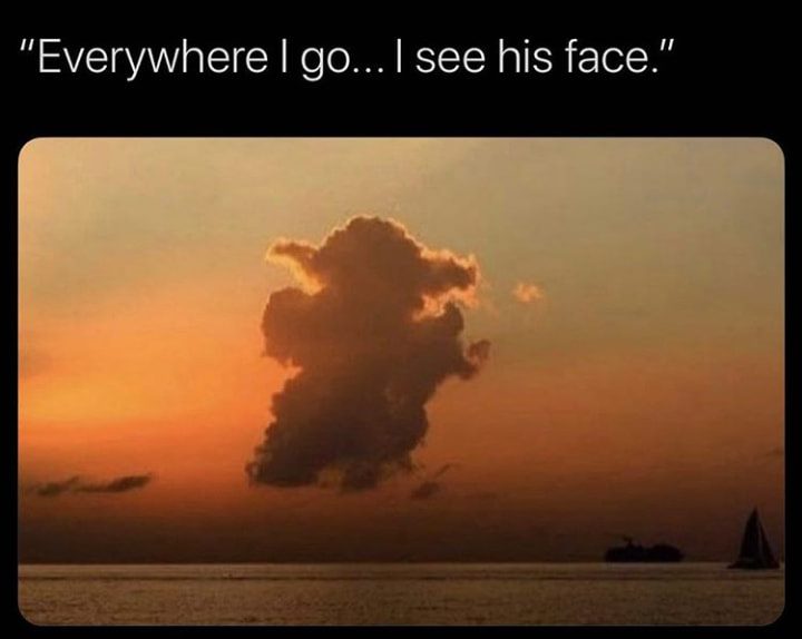 "Everywhere I go... I see his face."