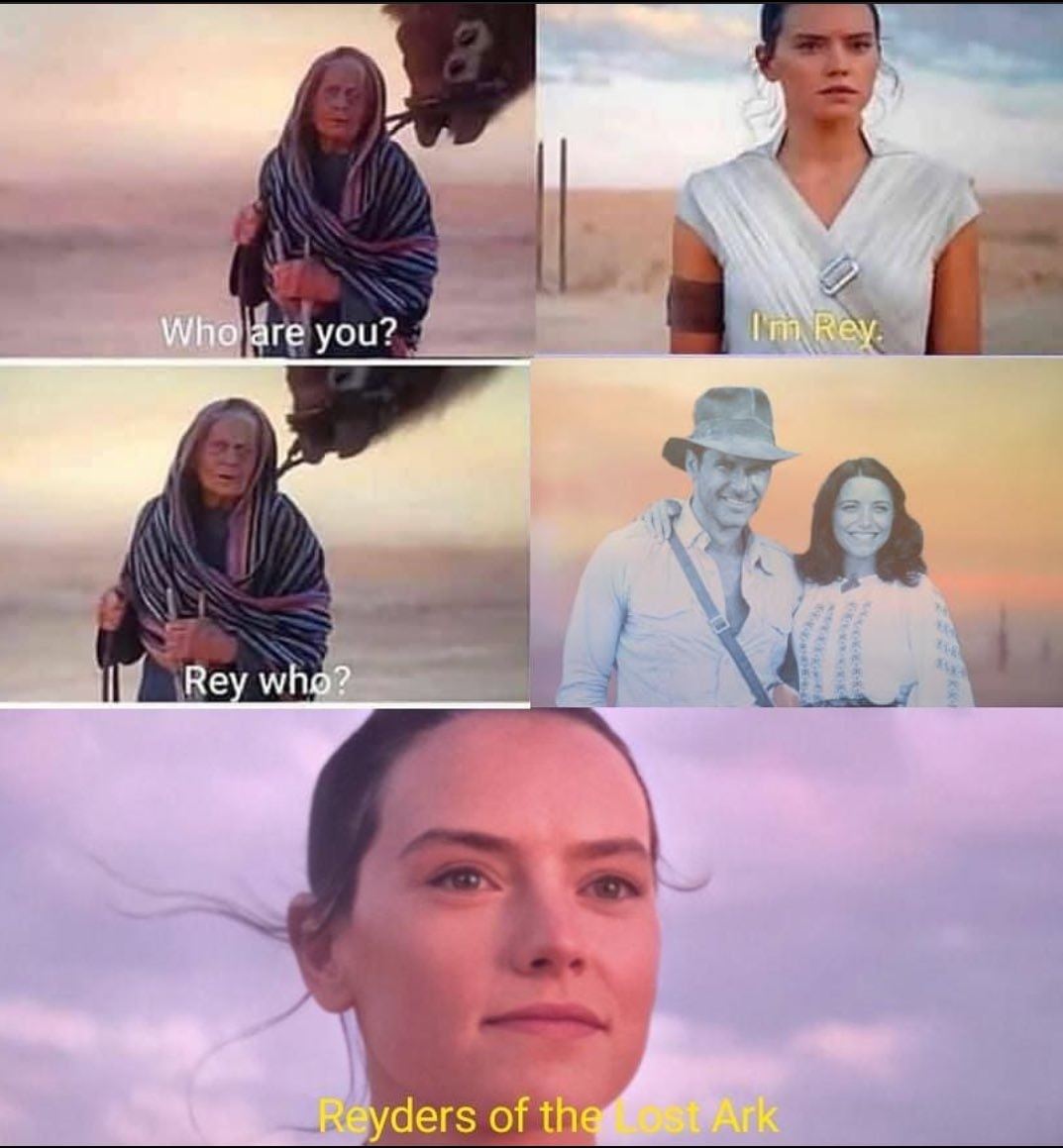 i m rey meme - Who are you? I'm Rey. Rey who? Reyders of the St Ark