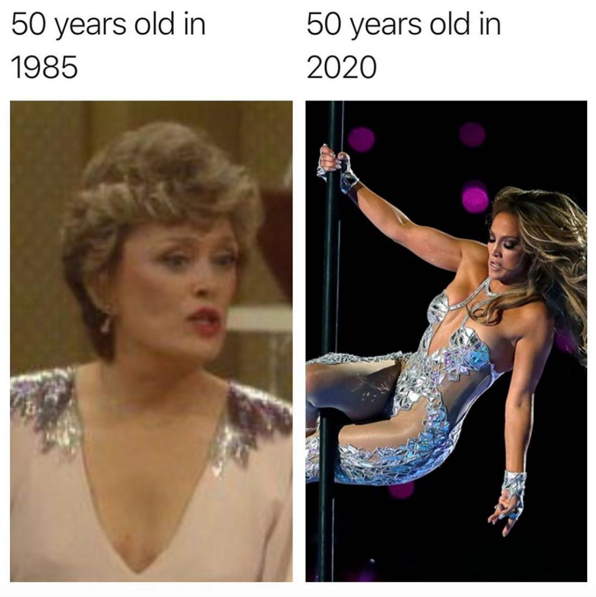 blanche golden girls - 50 years old in 1985 50 years old in 2020