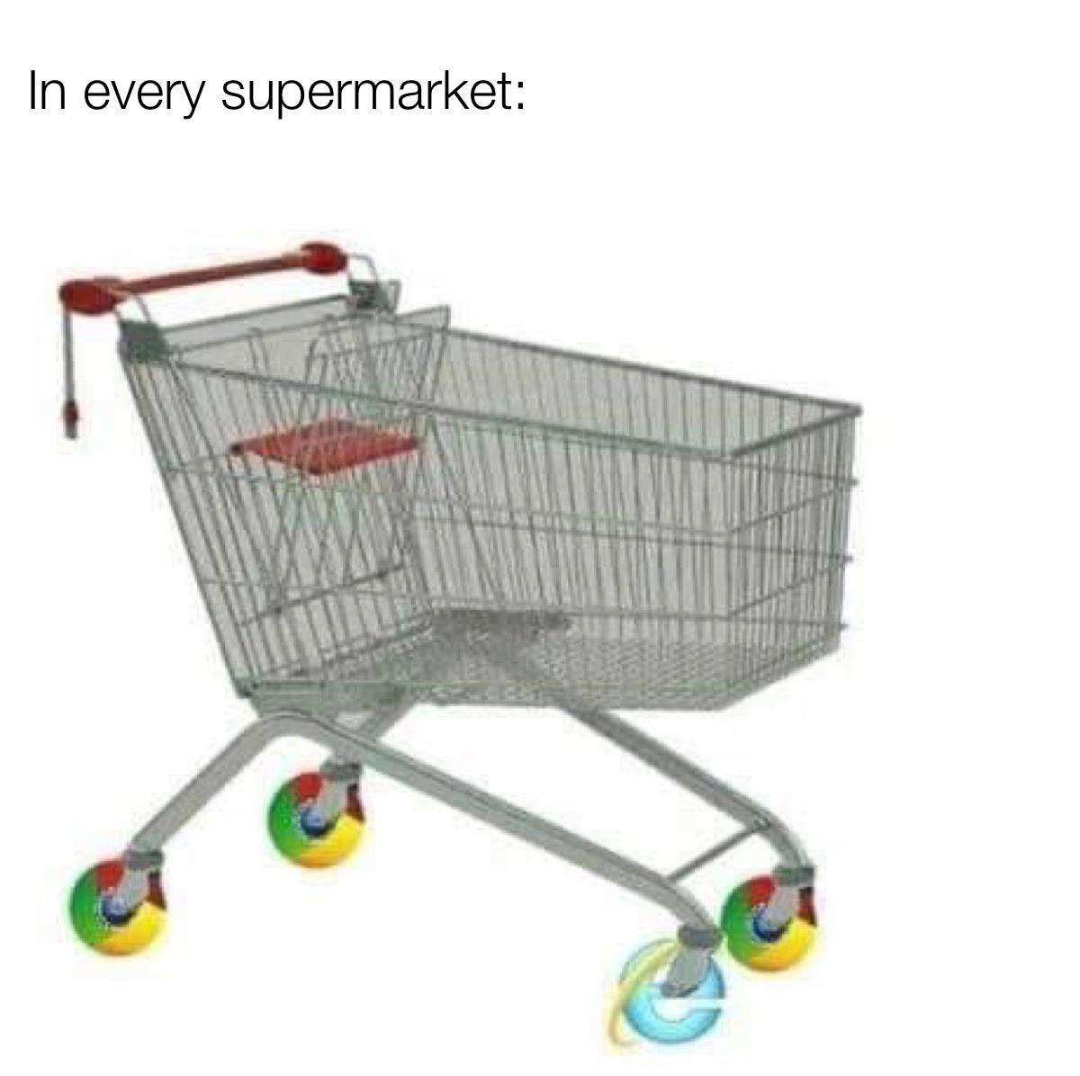 meanwhile in every supermarket - In every supermarket