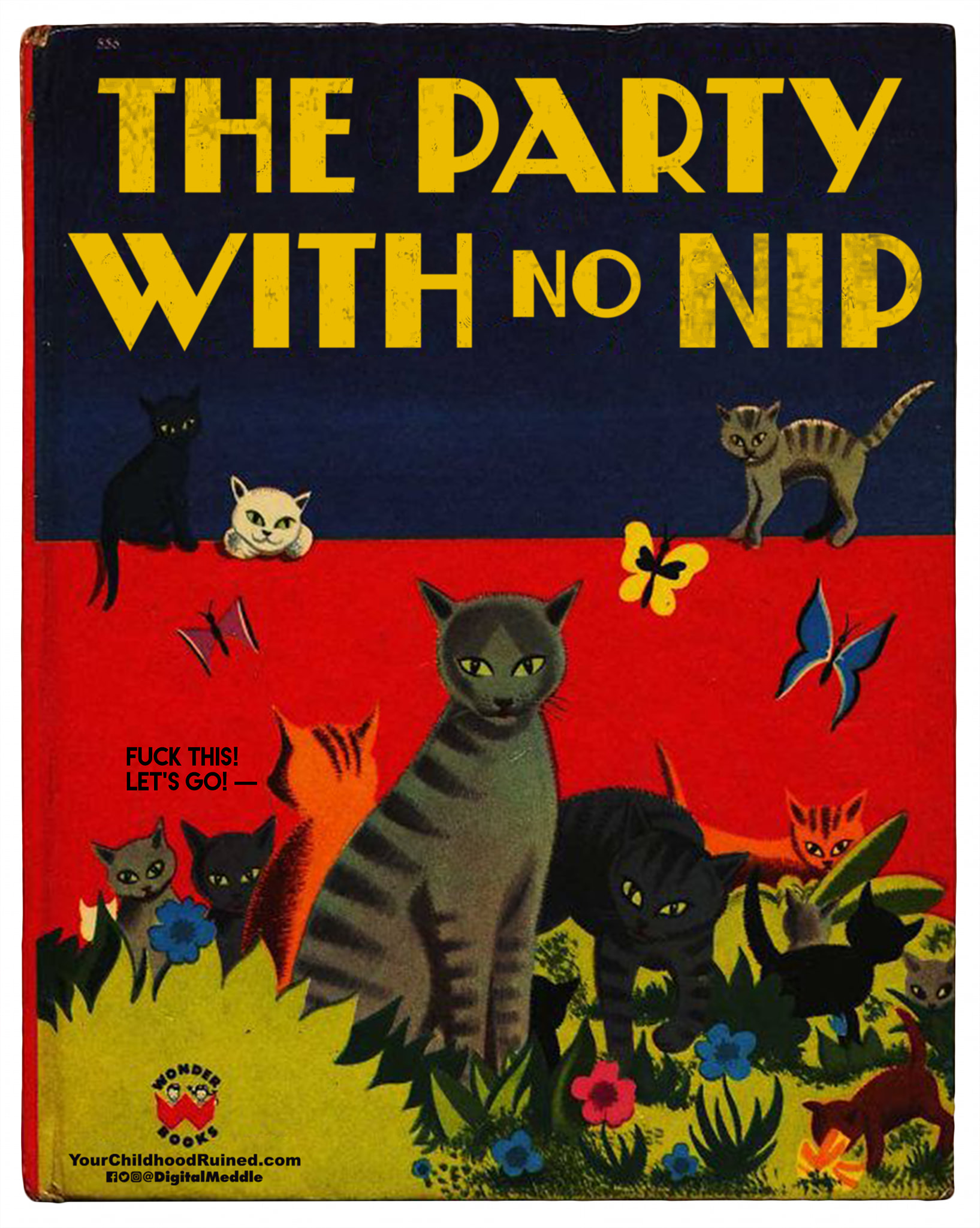 poster - The Party With No Nip Fuck This Let'S Go! M