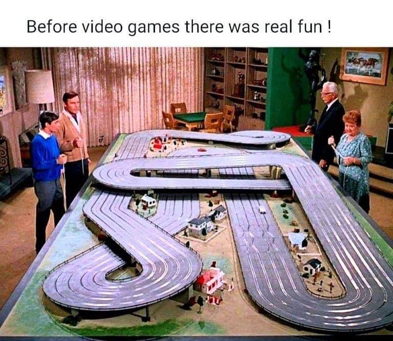 slot cars - Before video games there was real fun! 2.