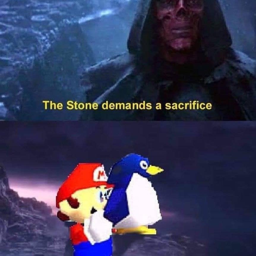 stone demands a sacrifice template - The Stone demands a sacrifice