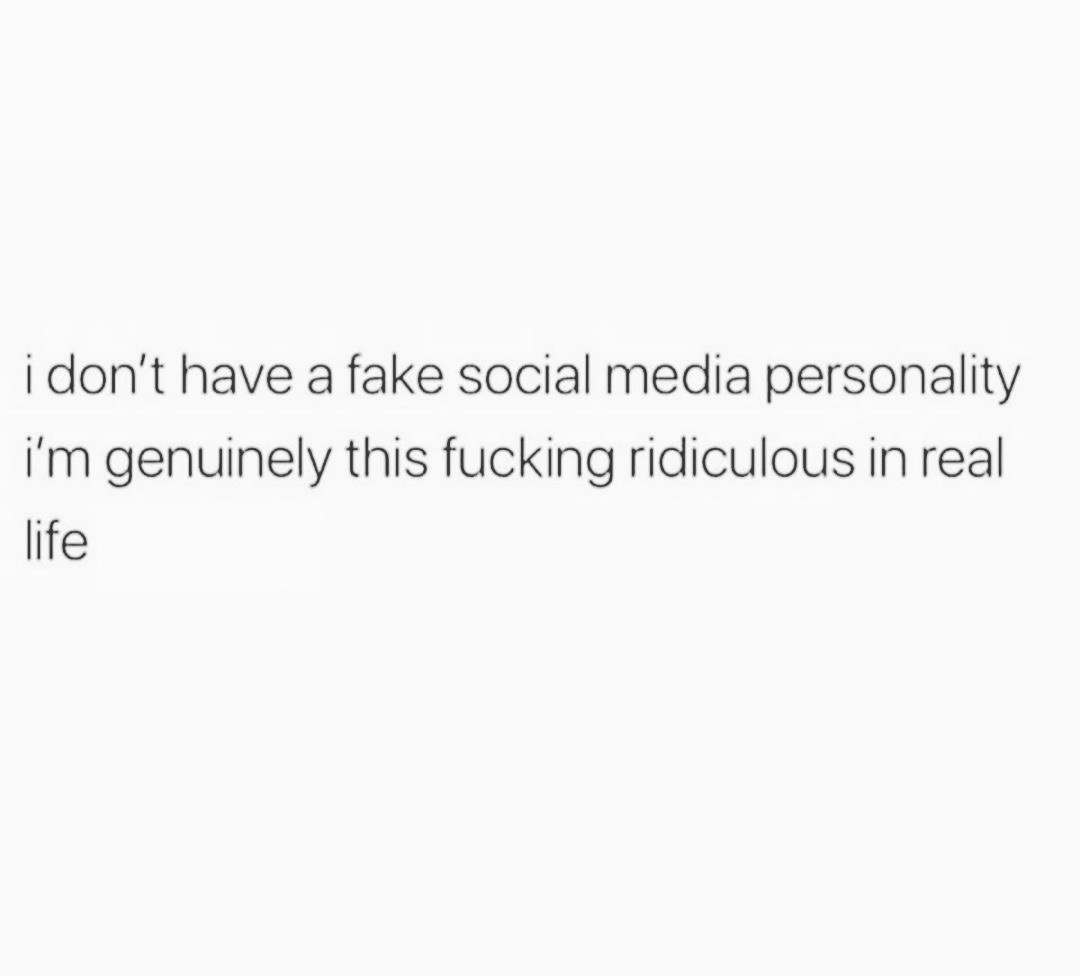just because i carry it all so well does not mean it is not heavy quotes - i don't have a fake social media personality i'm genuinely this fucking ridiculous in real life