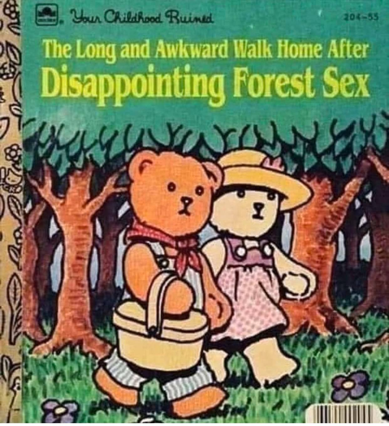 long and awkward walk home - 20455 3. Your Childhood Ruined The Long and Awkward Walk Home After Disappointing Forest Sex