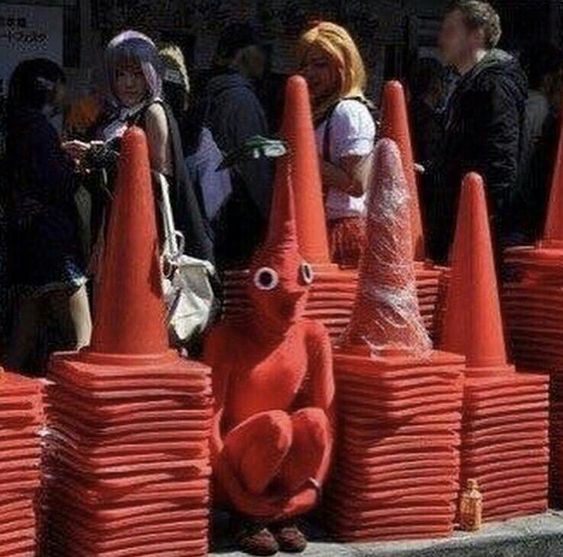 cone guy